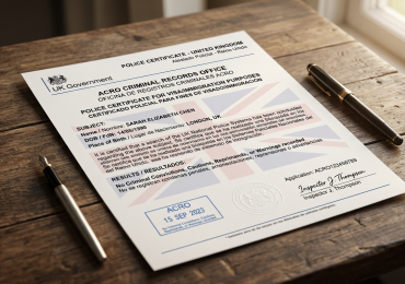 Police Certificate Translation FAQ UK