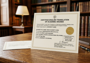 Degree Certificate Translation FAQ UK